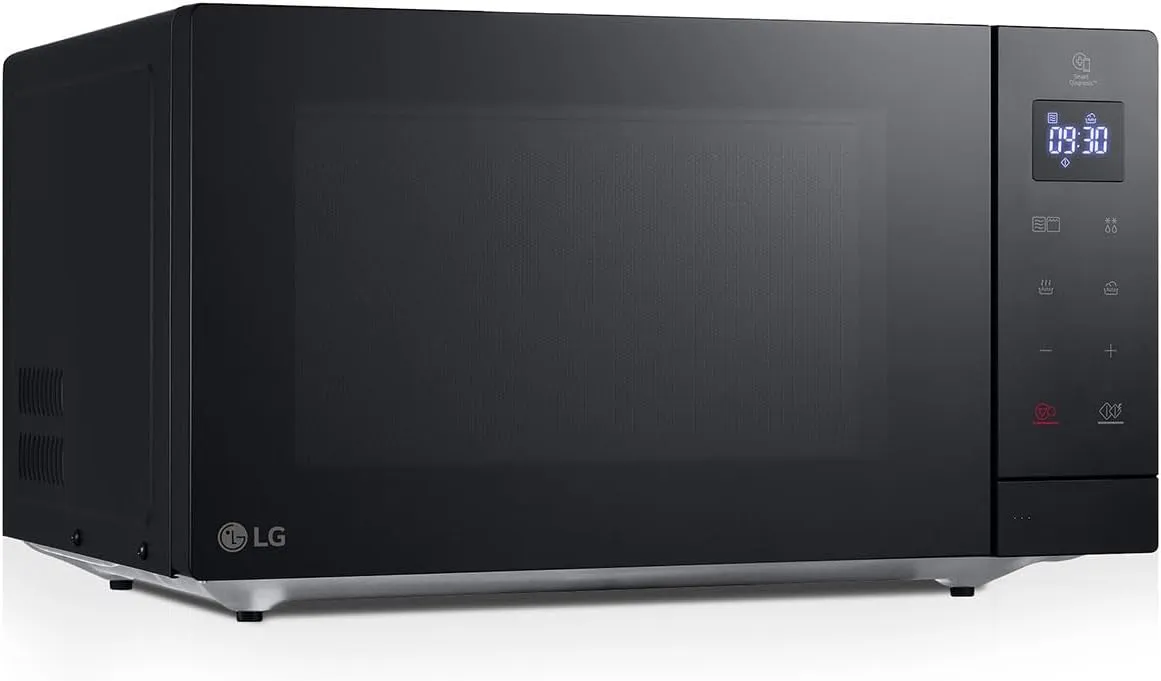 Bild von LG MH7032JAS Mikrowelle mit Grill und 30 Litern, 900 Watt und 5 Leistungsstufen in Schwarz