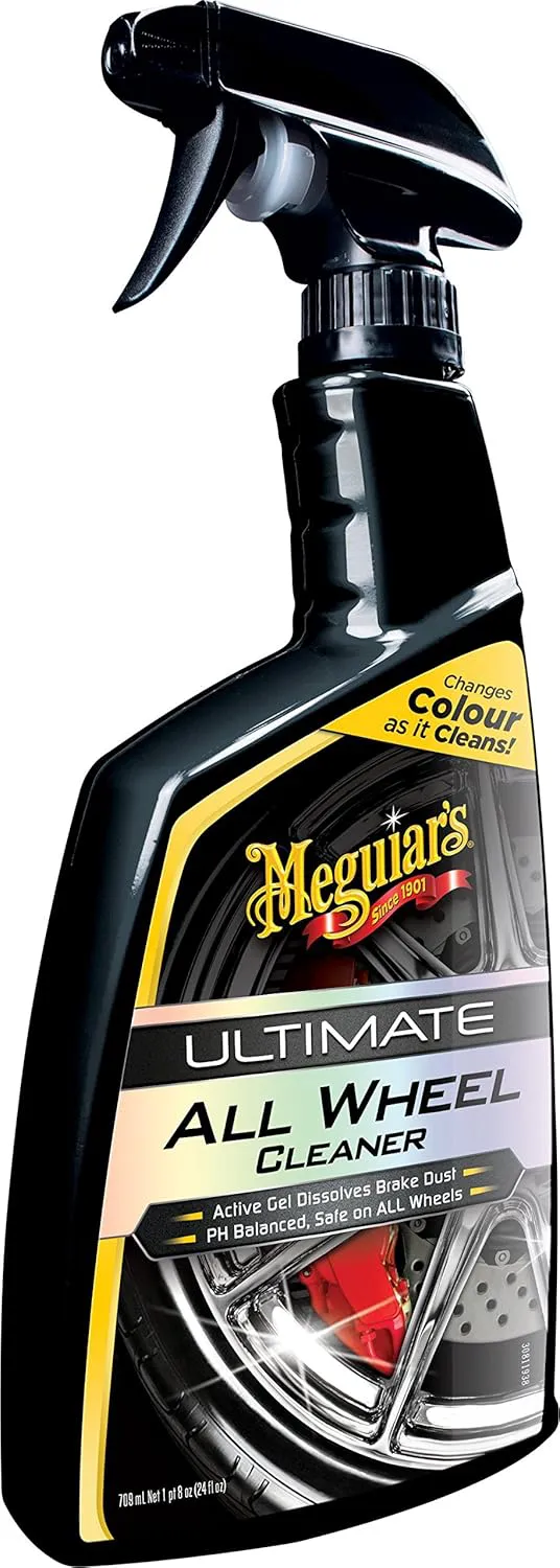 Bild von Meguiar's G180124EU Ultimate All Wheel Cleaner mit 709 ml für alle Felgenoberflächen