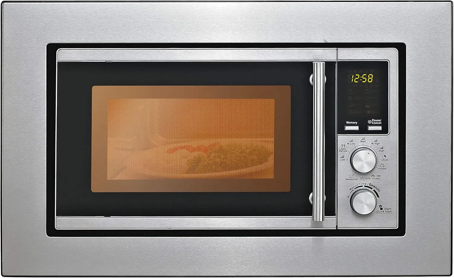 Bild von Silva Homeline EBM-G 880E NA Grill mit 900 Watt und Edelstahl Innenraum