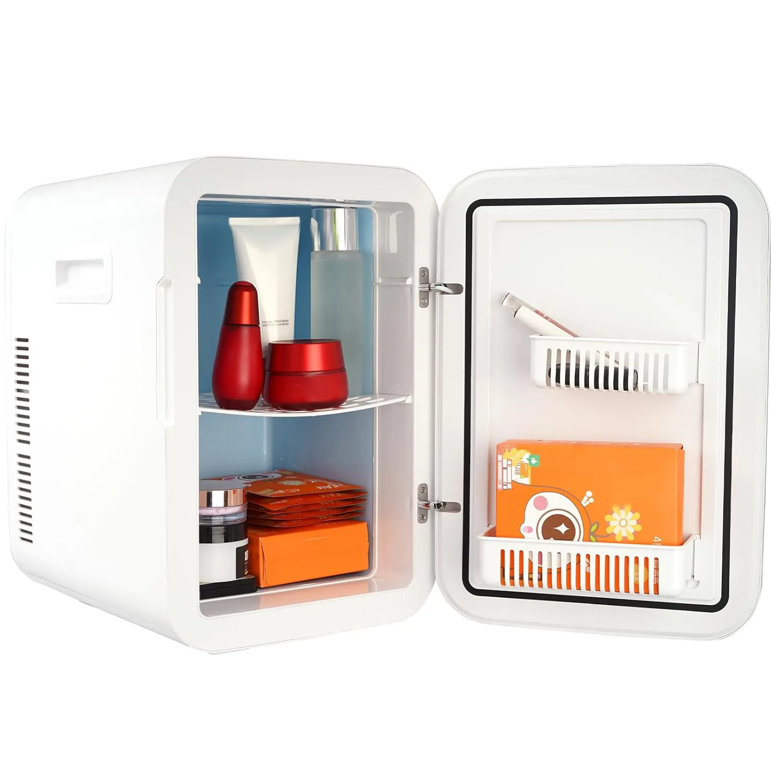 Bild von VEVOR Mini Kühlschrank mit 20 Litern und 2 in 1 Kühl- und Heizfunktion, ideal für Büros und Schlafsäle