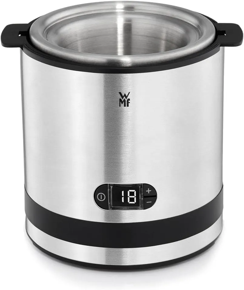 Bild von WMF Küchenminis 3in1 Eismaschine für Frozen Joghurt, Sorbet und Eiscreme mit 300 ml Gefrierbehälter und 30-Minuten-Timer