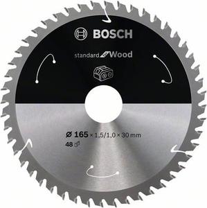Bild von Bosch Accessories 2608837689 Hartmetall Kreissägeblatt 165 x 30mm Zähneanzahl: 48 1St.