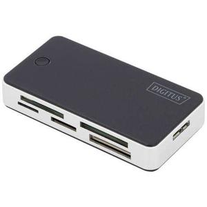 Bild von Digitus DA-70330-1 USB-Kartenleser Smartphone/Tablet USB 3.0, USB-A, Micro USB 2.0 Schwarz/Weiß - Testbericht