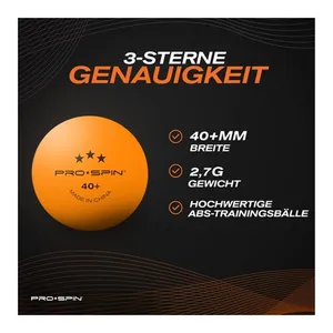 Bild von PRO-SPIN Tischtennisschläger-Set – Hochleistungs-Tischtennis 2er-Set