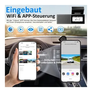 Bild von Dusefogo K01 Dashcam: 2K Auflösung, WLAN und Nachtsicht