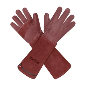 Bild von SLARMOR Winter Arbeitshandschuhe für Damen und Herren - Leder Thermo Arbeitshandschuhe