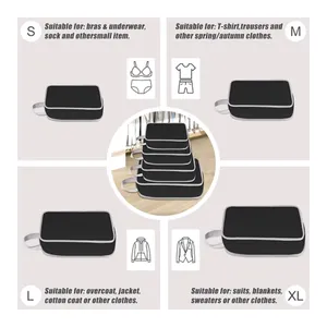Bild von WUFANC Koffer Organizer Set: Praktische Packwürfel für jede Reise