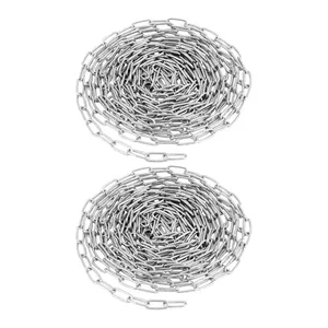 Bild von QWORK® Verzinkte Stahlkette - Vielseitig und Robust