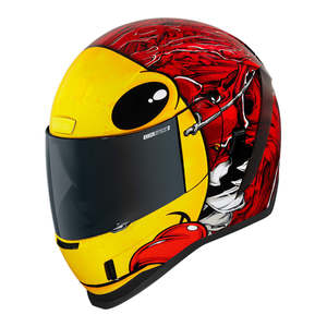 Bild von Icon Airform Brozak MIPS Helm für Männer in rot-gelb, Größe L