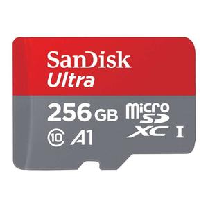 Bild von SanDisk Ultra microSDXC | 256 GB Speicherkarte | A1 | Kl. 10 | U1 | inkl. SD-Adapter