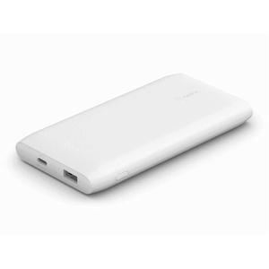 Bild von Testbericht: Belkin BoostCharge USB-C PD Powerbank, 10.000 mAh, mit USB-C-Kabel, weiß