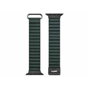 Bild von LAUT NOVI LUXE | Armband für Apple Watch 42/44/45/49 mm | Kunstleder | grün