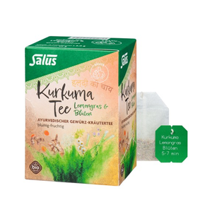 Bild von Kurkuma Tee mit Lemongras & Blüten Bio von Salus