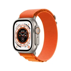 Bild von Apple Watch Ultra Titangehäuse 49mm Alpine Loop orange S (GPS + Cellular)