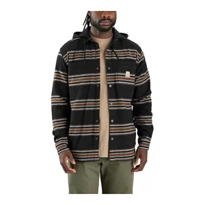 Bild von Carhartt Flannel Fleece Lined Hooded Hemdjacke – Ein vielseitiger Begleiter