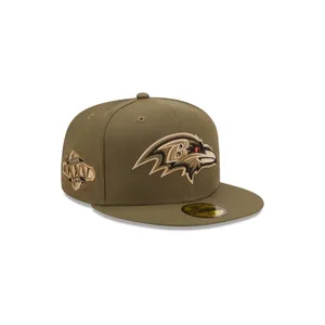 Bild von New Era Fitted Cap 59Fifty NFL Throwback Superbowl ProBowl - Baltimore Ravens
