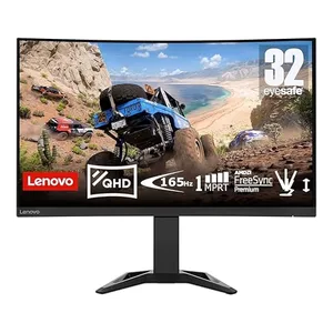 Bild von Lenovo G32qc-30 Gaming Monitor - QHD, Curved, 165Hz, FreeSync