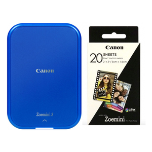 Bild von Canon Zoemini 2 marineblau + Canon ZP-2030 20 Blatt