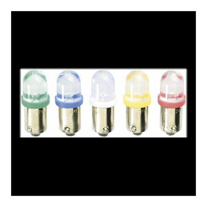 Bild von Barthelme 59092412 LED-Signalleuchte Gelb BA9s 24 V/DC, 24 V/AC