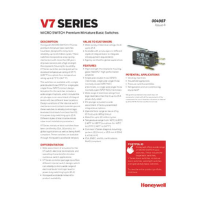 Bild von Honeywell SPS V7-5F17D8 Endschalter im Test