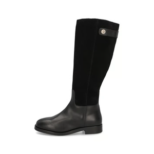 Bild von Elegante Tommy Hilfiger TH STUD LEATHER MIX LONG BOOT für stilbewusste Frauen