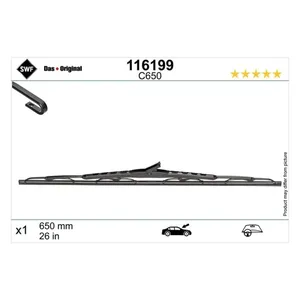 Bild von SWF Wischblatt DAS ORIGINAL SINGLE 116199 – Präzision für Ihre Scheibenwischer