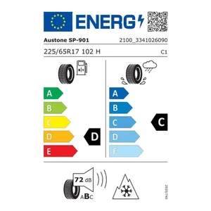 Bild von Austone 225/65 R17 102H SP 901 Offroad Winterreifen im Test