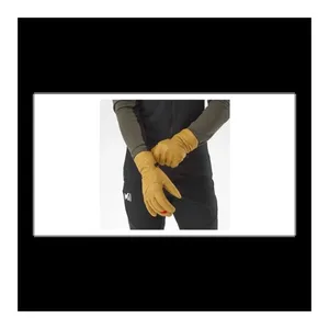 Bild von Millet Leather Sherpa Lange Handschuhe in Gelb – Ein vielseitiger Begleiter für Outdoor-Aktivitäten