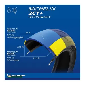 Bild von Michelin Power 6 Rear 160/60ZR17 69W TL 373375 – Der Reifen für sportliche Motorräder