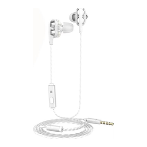 Bild von Muvit M1I+ KIT PIETON PREMIUM DOUBLE HAUT PARLEUR JACK 3.5MM BLANC