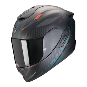 Bild von Scorpion Exo-1400 Evo 2 Air Luma Helm – Schwarz-Grün, Größe XS für Männer