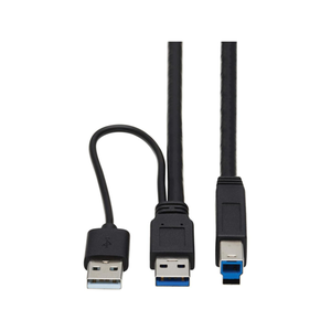 Bild von Eaton Tripp Lite Series USB 3.0 SuperSpeed Active Repeater Kabel (A zu B Stecker/Stecker), 25 ft. (7.6 m)