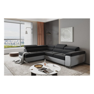 Bild von Fun Möbel Ecksofa Couchgarnitur JADE – Stilvolles Sofa mit Schlaffunktion