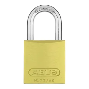 Bild von ABUS Vorhängeschloss Aluminium 72/40 – Sicherheit in Gelb
