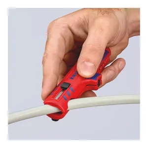 Bild von Knipex Abisolierzange 16 85 125 SB Kunststoff Glasfaserverstärkt Rot