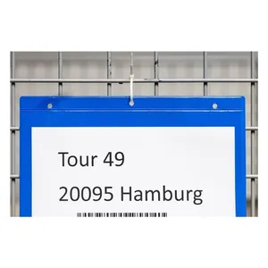 Bild von Krog Kennzeichnungstasche mit Aufhängelochung - A5 quer, 25 Stück grün