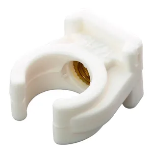 Bild von Rohrclip Einfach Ø 15 mm - 10 Stück für effektive Rohrbefestigung