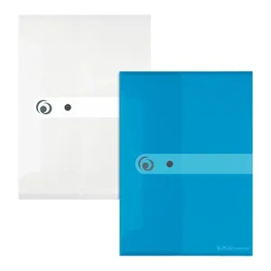 Bild von Herlitz Fächermappe Dokumententasche PP DL transparent to go