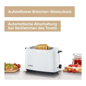 Bild von SEVERIN Toaster AT 2287 700 Watt schwarz