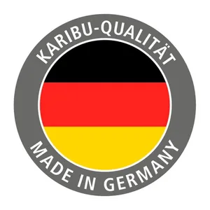 Bild von KARIBU Sauna »Riga 1«, für 3 Personen, ohne Ofen - beige