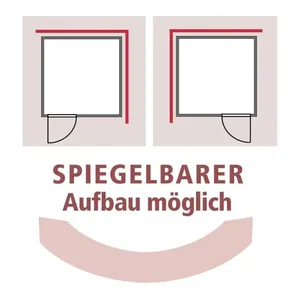 Bild von Karibu Sauna NORIN 151 x 151 cm mit 9.0 kW Ofen