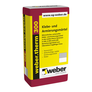 Bild von Weber.Therm 300 Klebe- und Armierungsmörtel - Universelle Lösung für Fensterarbeiten