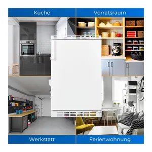 Bild von Exquisit Unterbau-Kühlschrank UKS115-3-080E weiss – Ihr praktischer Küchenbegleiter