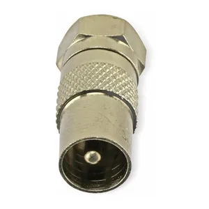 Bild von IEC-Stecker auf F-Stecker - Goobay F-Adapter im Test