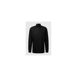 Bild von Eterna Langarm Hemd Comfort Fit Popeline Schwarz