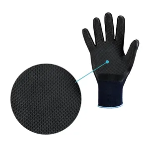 Bild von Stronghand Handschuhe GRIDSTER Gr.9 dunkelblau/schwarz – Hochwertige Arbeitshandschuhe für jede Aufgabe