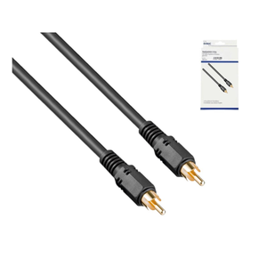 Bild von Hochwertiges Audio-Video Kabel Cinch Stecker auf Stecker
