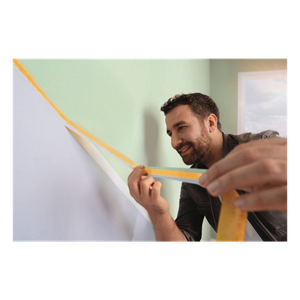 Bild von tesa Klebeband Malerband Perfekt+ 50mx50mm gelb – Die ideale Wahl für Malerarbeiten