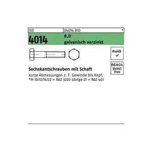 Bild von Bufab Sechskantschraube M3 x 30 – 500er Pack
