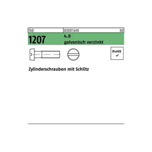 Bild von Reyher Zylinderschraube M4 x 6 ISO 1207 - 200er Pack
